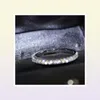Anello in argento di alta qualità di moda di design di lusso da donna classico anello con diamanti a sei artigli regalo di compleanno95474676358057