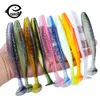 Baits Lures QXO 10pcsLot 7cm 10cm 13cm Soft Worm Silicone Bait Sea Fish Pva Swimbait Wobblers Goods For Fishing Artificial Tackle 231207