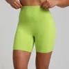 Lu Lu Pant Align Lu Lu Pant Pantaloncini Align Estate senza cuciture Palestra Sport Yoga Limone LL Limoni Pantaloncini scrunch fitness a vita alta Senza linea a T Running Leggings corti Stretti LL