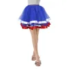 Rokken Dames Kerst Dansfeest Tule Rok Vakantiekostuum Tutu Ballet Vintage Elastische Hoge Taille Kant Kort