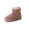 Designer Classic Children Boots Tasman Kids Slippers Boys Filles Girls Cuir Winter Snow Ultra Mini Bootes Toddler Fur Furry Solid Water Proof Boot With Bow