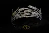 Headwear Acessórios de Cabelo CC Trendy Crown Acessório de Casamento Mulheres Hairwear Cocar de Noivado Jóias Forma de Trigo Diademas Pageant Presente HS34 231207