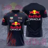 メンズTシャツアウトドアTシャツF1 2023夏の新しい短袖レーシングスーツチームユニフォームクイック乾燥通気性カジュアル2BIG