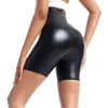 Vrouwen Lederen Shapewear Hoge Taille Trainer Slipje Afslanken Schede Tummy Controle Hip Butt Lifter Shorts Dames Haak Body Shaper