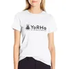 Women's Polos YoRHa - Black T-Shirt Graphic T Shirt Aesthetic Clothing Tshirts Woman