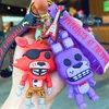 Action Toy Figures FNAF KeyChain Sundrop Moondrop Bonnie Chica Figur Key Chain Collection Funtime Y Pendants Model Toys 231206