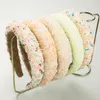 Colorful Stone Padded Sponge Hairband Headband Adult Hair Accessories Women Hair Jewley