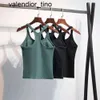 Nouveau 23ss Luluss Vêtements de yoga pour femmes avec poitrine longue vêtements d'extérieur fitness beau dos en cours d'exécution serré sport nu femmes femmes Yoga tee