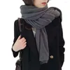 Scarves Warm Scarf Thick Imitation Cashmere Women's Winter Soft Neck Protection Windproof Decorative Lady Shawl Extra Long