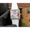 손목 시계 최고의 브랜드 Franck Muller 럭셔리 아이스 아웃 reloj for mens womens 자동 기계 디자이너 시계 Ooul 개인화 된 패션과 상자