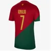 22 2023 portugal soccer jersey kit RUBEN RONALDO Portugieser 22 23 Portuguese football jersey Men Kids sets World Cup team Portugals tops Football shirts