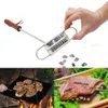 Ferramentas para churrasco acessórios marca ferro 55 letras diy churrasco carta impresso bife ferramenta carne grill garfos coisas de cozinha 231206