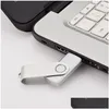 Other Drives Storages Sier 32Gb Usb 20 Flash Rotating Swivel Thumb Pendrives 16Gb Folding Memory Stick For Computer Laptop Book Tablet Dhcg5