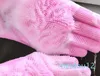 Kitchen dishwashing gloves thickened multi-functional silicone dishwashing brush household cleaning artifact