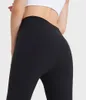 Ll yoga leggings byxor kvinnor shorts beskurna byxor kläder dam sport damer byxor tränar fitness bär flickor som kör leggings gym smala fit justera byxor