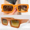 Gafas de sol cuadradas de diseñador para mujer Nuevas gafas de sol Savannah de alta calidad OER1089F Marco cuadrado de fibra de acetato Lente marrón UV400 Gafas de vacaciones en la playa