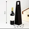 vendita all'ingrosso Borsa per vino in pelle portatile Confezione regalo Sacchetti per imballaggio di bottiglie di vino singole di lusso Regali per le vacanze di moda Forniture per imballaggio