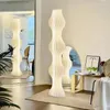 Lustres lâmpada de chão-rede vermelha hula saia lâmpada sala de estar sofá decoração atmosfera quarto design sentido forma vertical