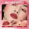 Rossetto OTWOO Matita Lip Liner 6 colori Velluto opaco Impermeabile a lunga durata Penna a prova di sbavature per labbra Trucco cosmetico 231207