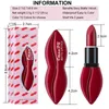 Lipstick 10 Colors Waterproof Big Mouth Nude Matte Lipsticks Long Lasting Lip Stick Not Fading Sexy Red Velvet Makeup Cosmetic 231207