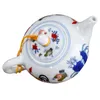 Dinnerware Sets You Can Teapot Ceramic Kettle Teakettle For Stovetop Pots Blue And White Large Brewing