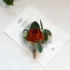 Broszki symulacja róża broszka kwiatowa broszka męska ground kombinezon biżuterii Ceremonia otwarcia obiadu Wedding Materiały