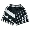 USA Youth Basketball Shorts Mens Summer Outdoor Running Fitness Kne-Length Sports Pants Short Mesh Man 3XL