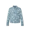 DUYOU DNA Leaf Denim Jacket Herenjassen Bloemen Tapestry Motief Klassiek Gewassen Shirts High-End Mode Voor Mannen Dames Jas Tops 851089