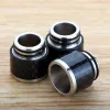 SS Carbon Fiber Drip Tip TFV8 wide bore Drip Tips 810 Mouthpieces for TFV8 BIG BABY TFV12 Smoking Accessories BJ