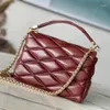 Evening Bags Top Quality Sheepskin Shoulder Bag Fashion Desinger Crossbody Handbag 2023 Tote Messenger Purse With Chain