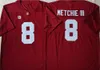 Maillot de football NCAA Alabama Crimson Tide En stock 6 DeVonta Smith 8 John Metchie III 9 Bryce Young 10 Mac Jones 22 Najee Harris maillot cousu