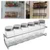 Kitchen Storage Adhesive Spice Rack Organizer For Cabinet Door No Drill Needed Hanging Option Wall Mount