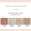 Eye Shadow Colorrose Angel präglade ögonskuggpaletten Blush High Gloss Integrated Shimmer Shine Naken Glitter utgör 231207