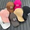 Designer baseball hat damska designerka mody mody baseballowe czapki dopasowane czapki litera letnie snapback sunshade sport haft haft na plażę luksusowe czapki prezent