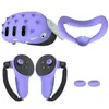 Couvercle de lentille de protection pour dispositifs VR AR, pour Meta Quest 3, remplacement, plaquette nasale Anti-fuite, ensemble d'accessoires VR, coque 231206