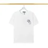 Projektant T-shirt Men Casual T Shirt z monogramem nadruku krótkiego rękawu na sprzedaż luksusowe męskie odzież Hip Hop Asian Size S-2xl