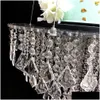 Party Decoration 17 Acrylic Or Crystal Hainging Swing Cake Stand Chandelier Drape Suspended For Home Decor Drop Delivery Garden Festiv Dhr6J