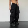 Men's Pants Streetwear Spring Summer Cargo Men Multipocket Harajuku Casual Jogger Wide Leg Loose Women's 231206