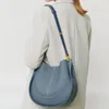 Borsa a tracolla in pelle di vacchetta con strato superiore Design Lussuosa borsa a tracolla da donna in pelle