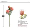 Dekorativa blommor 85 cm Silk Rose Artificial Simulated Flower Home Decoration Wedding Holding Road Leading Arch Wall Fake Fake