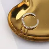 New Fashion Designer Ring Boys Gifts to Girls to Wear Gold Sliver Vintage Party Wedding Engagement Anniversary women men Christmas Classic 7019