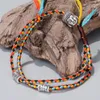 Link Bracelets Handmade Bangle Color Match Jewelry Faith Charms Adjustable Fashion Woven Luck Buddha