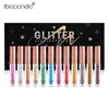 Combinazione ombretto/liner 12 pezzi/lotto glitter eyeliner liquido paillettes luccicanti metallizzati perlescenti eyeliner ombretto trucco cosmetico impermeabile 231207