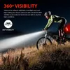 Światła rowerowe Przedni Rower Tylne tylne tylne światło MTB Droga Akcesoria reflektorów Cylling Sprzęt 231206
