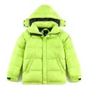 Mens Canada Winter 2078m Candy Color Down Womens Hooded Light Coat Mysig varm jacka G2BD