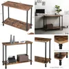 Living Room Furniture Console Sofa Iron Pipe Legs And 12 Inch Thick Top Easy Assembly Accent Table For Hallway Entryway Room3218801 Dr Dhihl