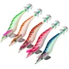 New Baits Lures 3.0#3.5# Hard Bait Bionics Shrimp Lure Luminous Octopus Squid Jigs With Noctilucent Explosive Hook Fishing Squid Cuttlefish Lure