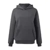 Hoodies femininos sólidos coreano oversize sweatshirts bolsos com capuz topos harajuku pulôver sudaderas esportes ao ar livre fatos de treino topo