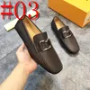 43model High Quality Genuine Leather Designer Men Loafers Shoes Soft Crocodile Style Moccasins Mens Loafers Fashion Brand Male Flats Comfy Driving Shoes 38-46