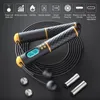 Jump Ropes 2 i 1 Multifun Speed ​​Hopping Rope med Digital Counter Professional Ball Bearings och icke-halkhandtag hopp och kalorivant 231206